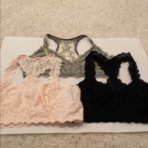 NWOT Felina Racerback bralette bundle